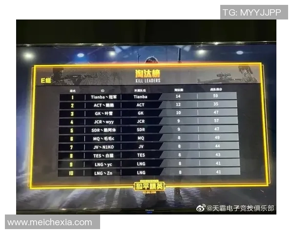 和平精英比赛经验排行榜揭晓WE战队荣登第八名引发关注